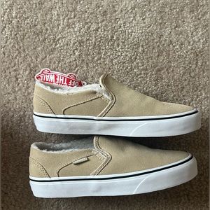 Vans Asher Suede Sherpa Shoes